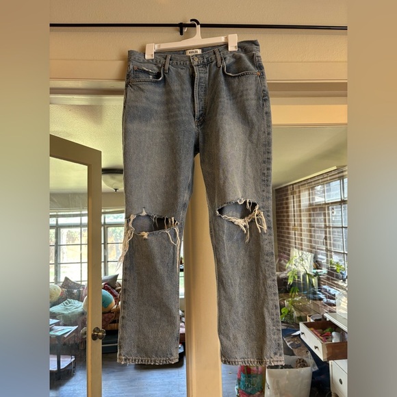 Agolde Denim - Women's Agolde Distressed Jeans Size 31